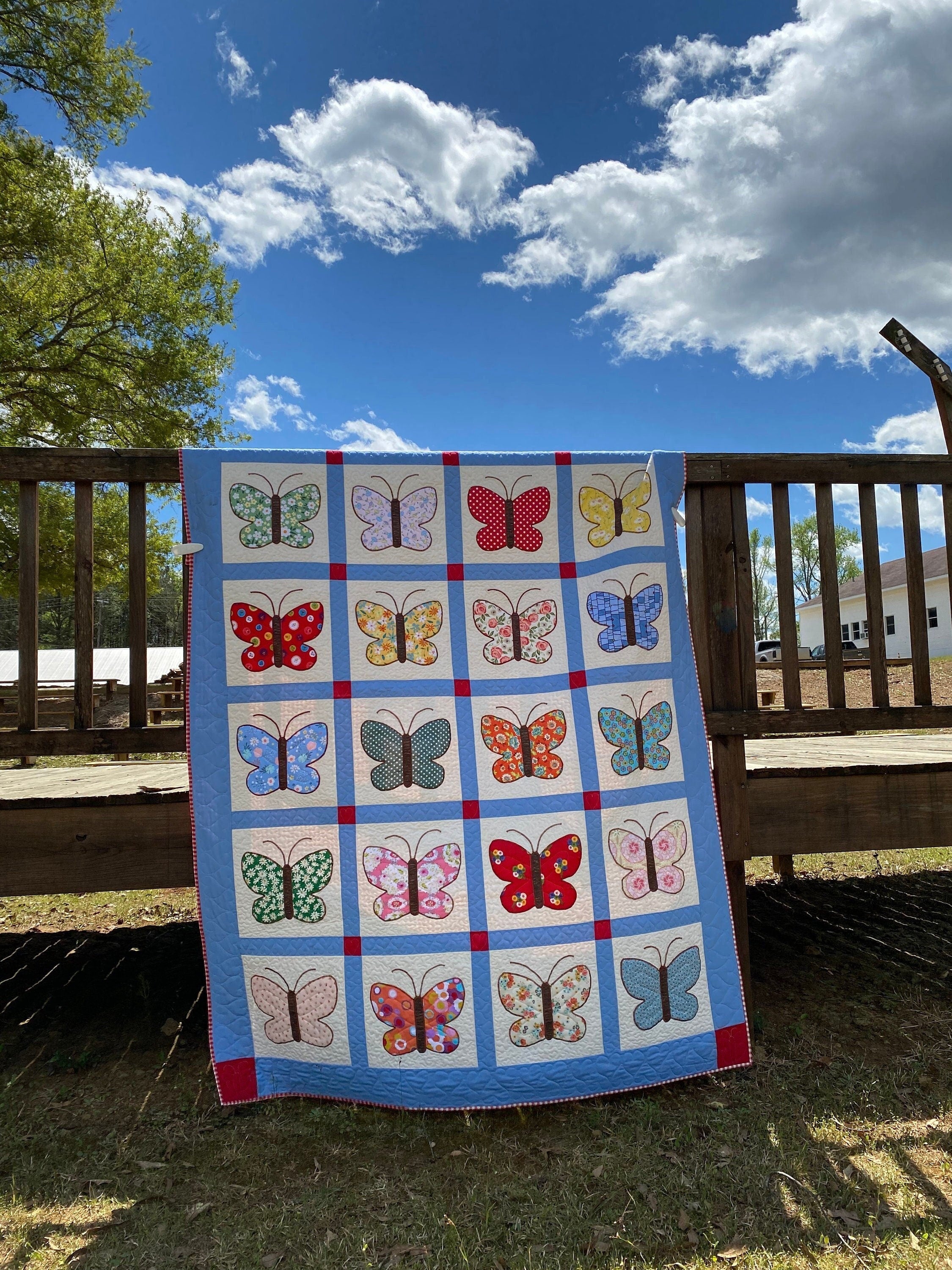 Butterfly Garden Quilt Pattern
