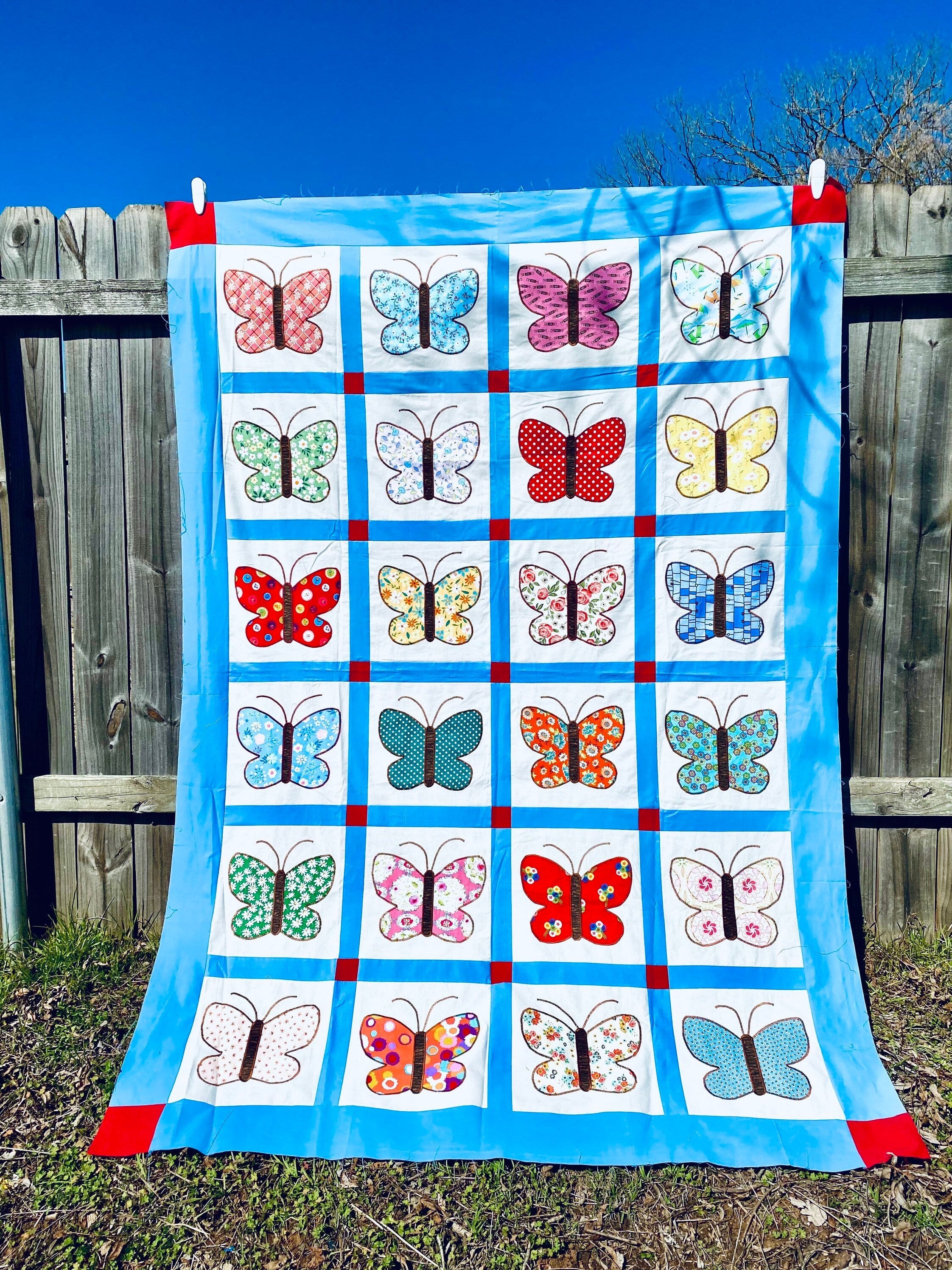 Butterfly Garden Quilt Pattern