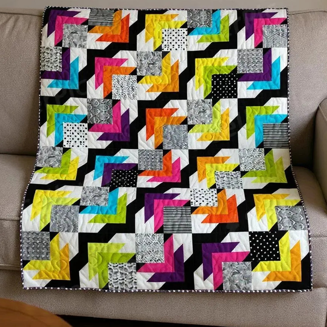 Rainbow Corners Quilt Pattern
