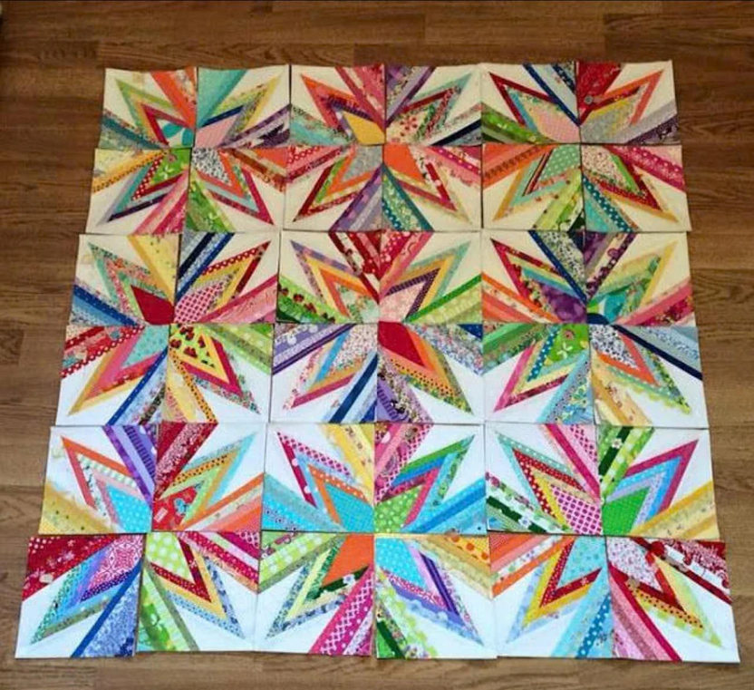 Radiant Shards Quilt Pattern | Beginner/Scrap-Friendly – Quiltessa