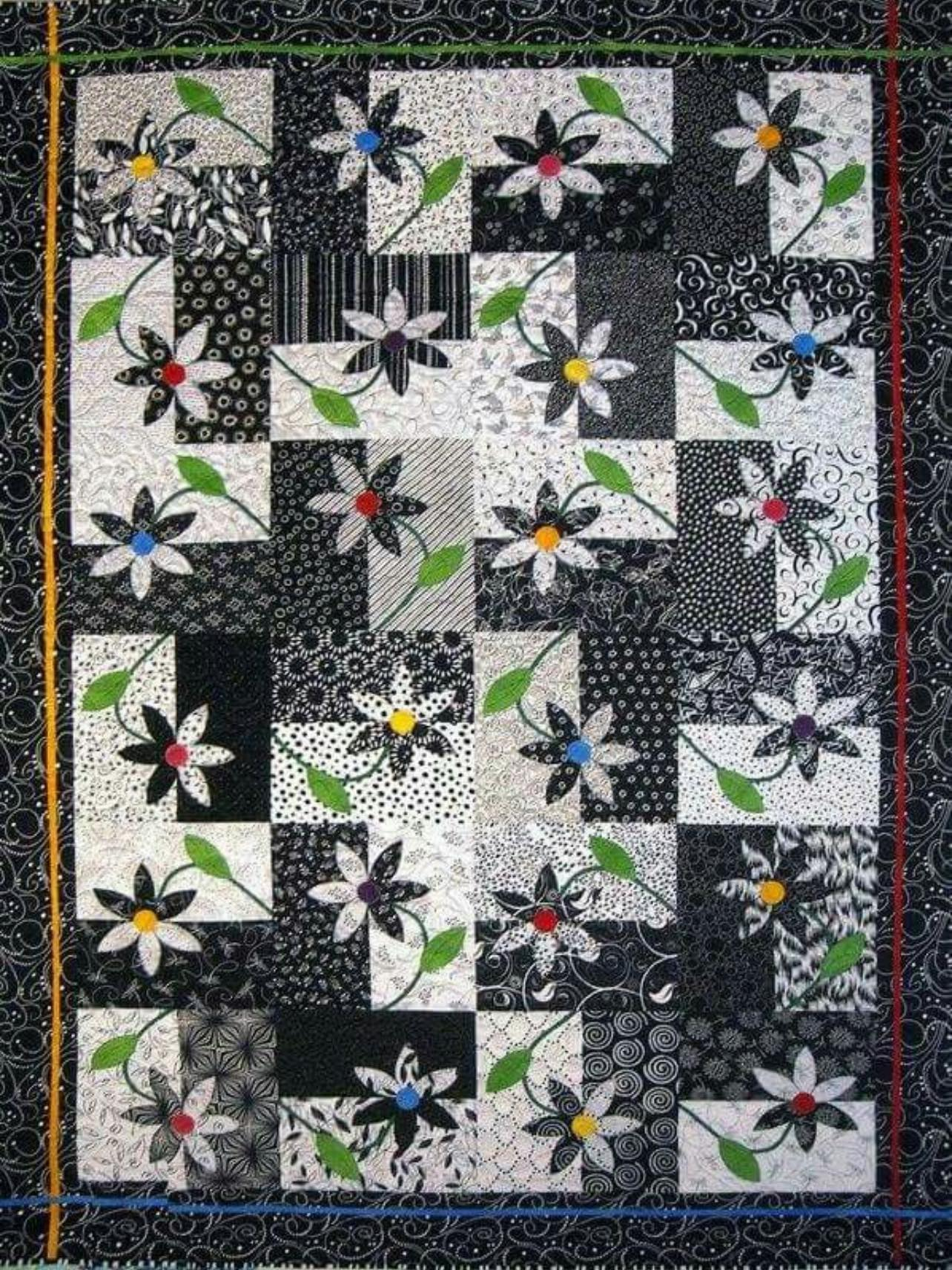 Midnight Garden Quilt Pattern