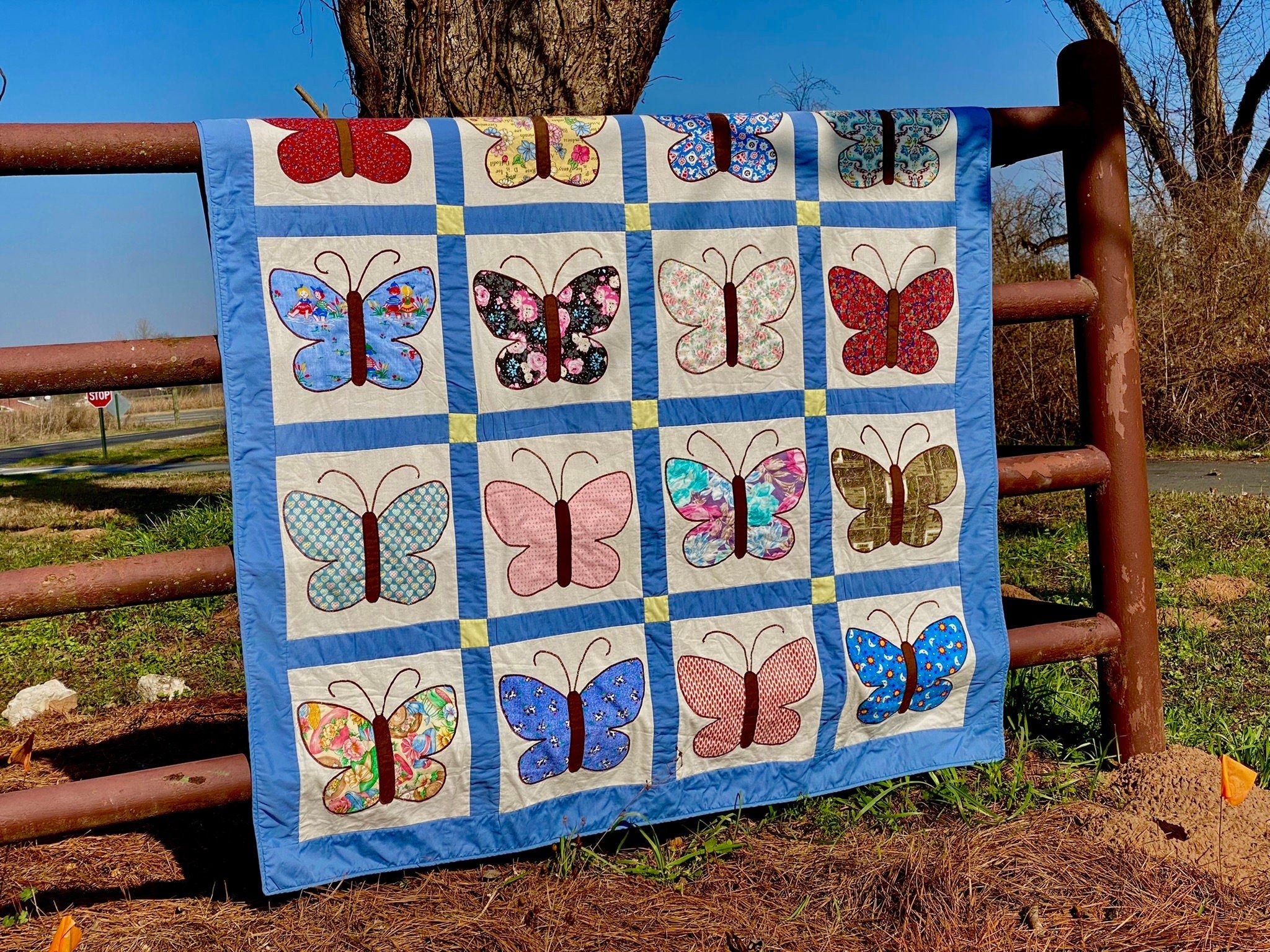 Butterfly Garden Quilt Pattern